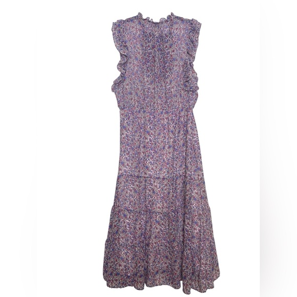 BB Dakota by Steve Madden Lavender Floral Maxi Dress Size XL - Picture 5 of 15